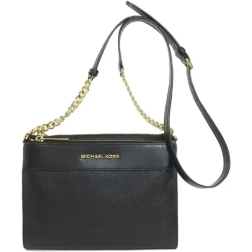 Pre-owned Cross Body Bags, female, , Size: ONE SIZE Pre-owned Leather shoulder-bags - Michael Kors Pre-owned - Modalova