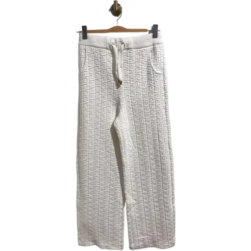 Pre-owned Canvas bottoms , female, Sizes: S - Balmain Pre-owned - Modalova