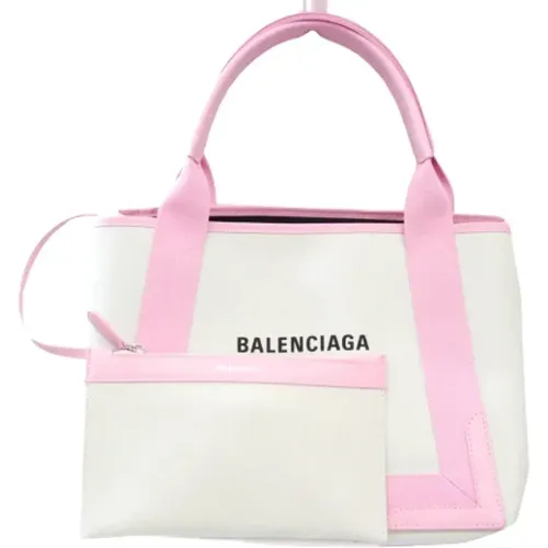 Pre-owned Tote Bags, female, , Size: ONE SIZE Pre-owned Leather handbags - Balenciaga Vintage - Modalova