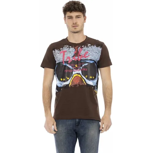 T-Shirts , Herren, Größe: M - Trussardi - Modalova