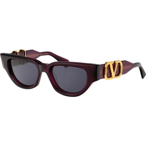 Stylish Sunglasses V - DUE , unisex, Sizes: 50 MM - Valentino Garavani - Modalova