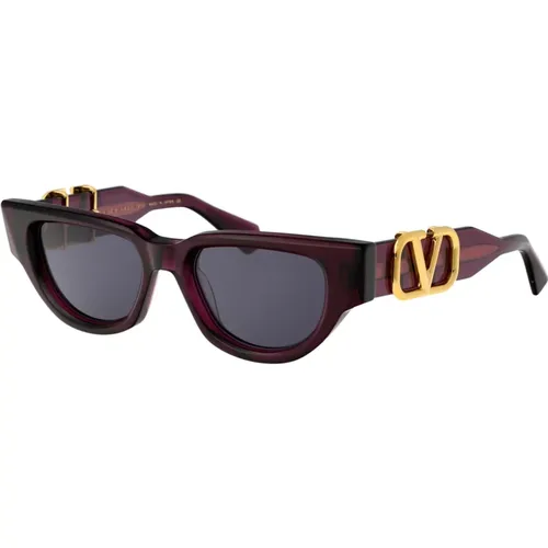 Sunglasses, unisex, , Size: 50 MM Stylish Sunglasses V - DUE - Valentino Garavani - Modalova