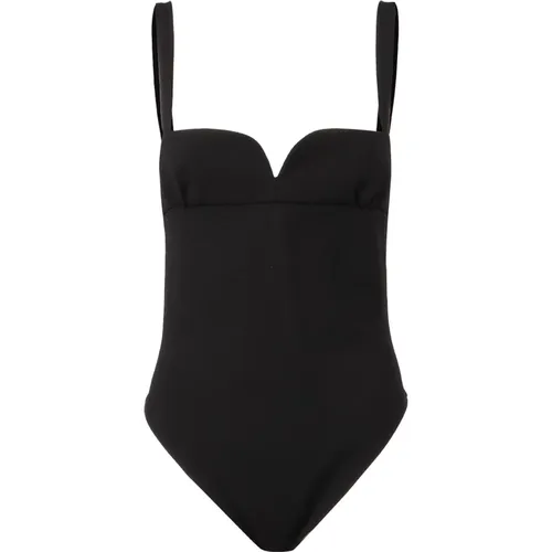 Body, female, , Size: S Sweetheart Wool Bodysuit - Magda Butrym - Modalova