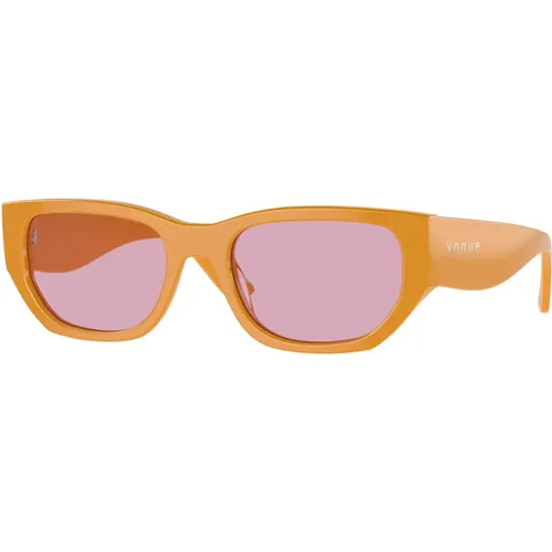 Stylische Sonnenbrille , unisex, Größe: 53 MM - Vogue - Modalova