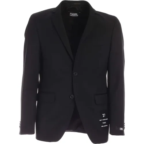 Blazers, male, , Size: M Blazer - Karl Lagerfeld - Modalova