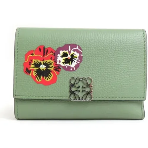 Pre-owned Wallets, female, , Size: ONE SIZE Pre-owned Leather wallets - Loewe Pre-owned - Modalova