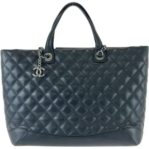 Pre-owned Tote Bags, female, , Size: ONE SIZE Pre-owned Leather chanel-bags - Chanel Vintage - Modalova