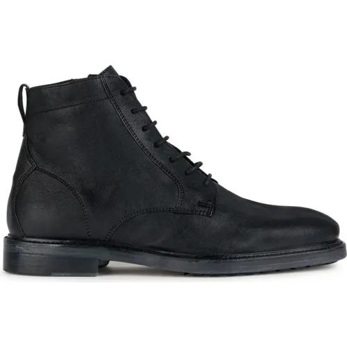 Ankle Boots for Men , male, Sizes: 8 UK - Geox - Modalova