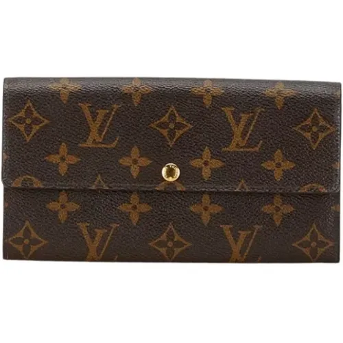 Pre-owned Canvas wallets , female, Sizes: ONE SIZE - Louis Vuitton Vintage - Modalova