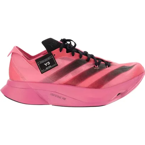 Rosa Stylische Sneakers , Damen, Größe: 39 1/2 EU - Y-3 - Modalova