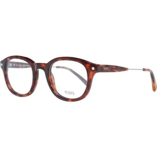Braune Unisex Optische Brillen , unisex, Größe: ONE Size - TOD'S - Modalova