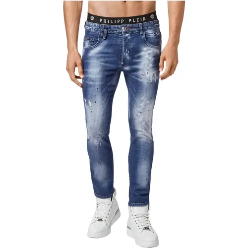 Mdt2780 jeans man , male, Sizes: W31 - Philipp Plein - Modalova