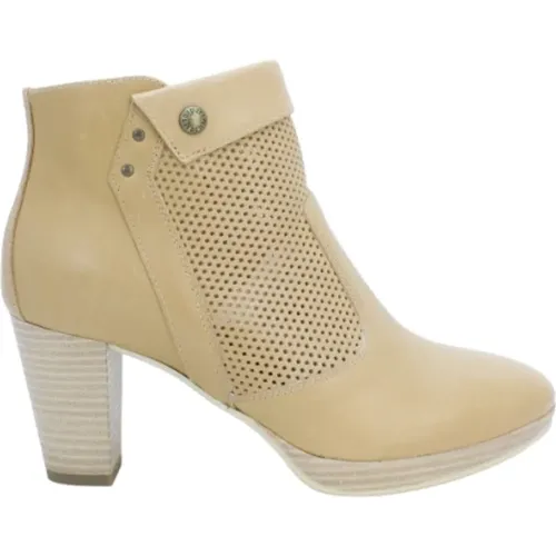Chic Heeled Boots for Women , female, Sizes: 7 UK, 5 UK - Nerogiardini - Modalova