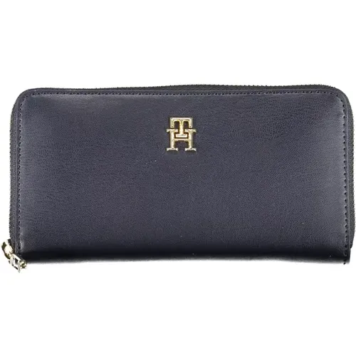 Wallets & Cardholders, female, , Size: ONE SIZE Women's Wallet with Zip Closure - Tommy Hilfiger - Modalova