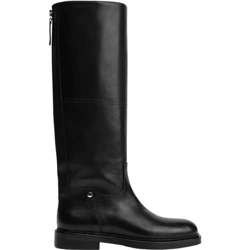 High Boots, female, , Size: 6 US 45mm Pointed-Toe Knee-High Boots - Poeve - Modalova