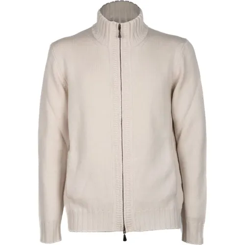 Merino Wool Blouson Jacket , male, Sizes: 2XL, 3XL - Alpha Studio - Modalova