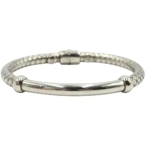 Pre-owned Jewellery, female, , Size: ONE SIZE Pre-owned Silver bracelets - Bottega Veneta Vintage - Modalova