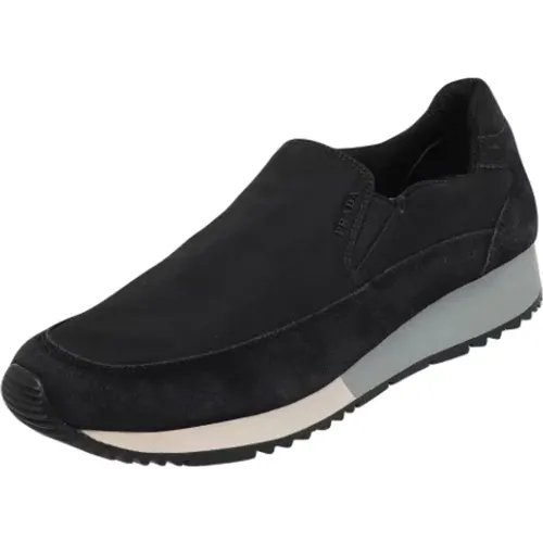 Pre-owned Suede sneakers , female, Sizes: 7 UK - Prada Vintage - Modalova