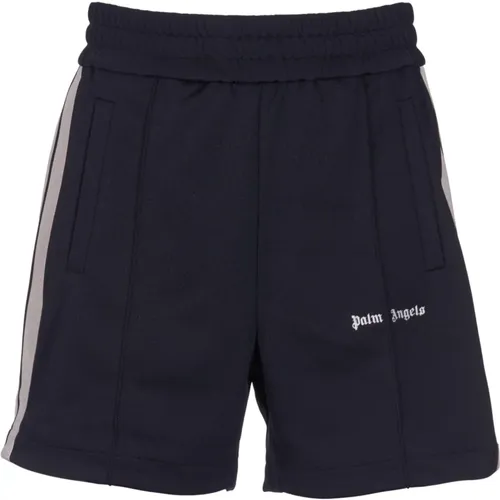 Shorts with Side Bands , male, Sizes: L, M - Palm Angels - Modalova
