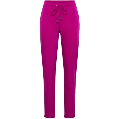 Stylish Penny Fuchsia Pants , female, Sizes: XL, L, M - &Co Woman - Modalova