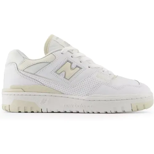 Weiße Sneakers mit Cremedetails , Damen, Größe: 40 EU - New Balance - Modalova