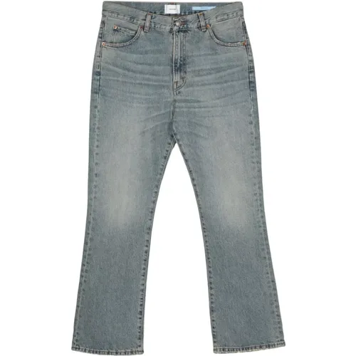 Hellblaue zerrissene Denim-Jeans , Herren, Größe: W30 - Haikure - Modalova