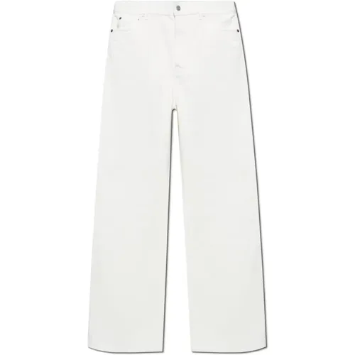 Straight Jeans, male, , Size: W33 L34 Jeans with logo - Lacoste - Modalova