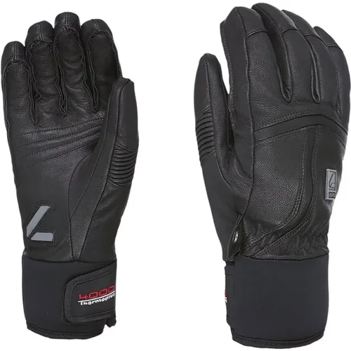 Off Piste Leather Gloves , male, Sizes: 10 IN - Level - Modalova