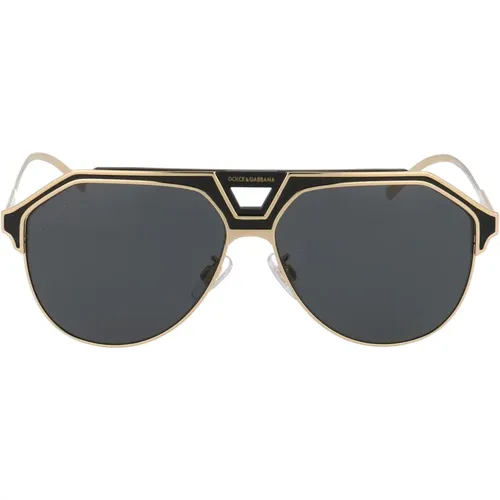 Stylische Herrensonnenbrille , Herren, Größe: 60 MM - Dolce & Gabbana - Modalova