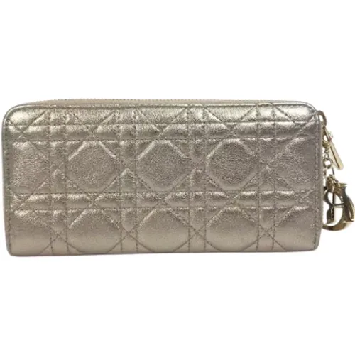 Pre-owned Wallets, female, , Size: ONE SIZE Pre-owned Leather wallets - Dior Vintage - Modalova