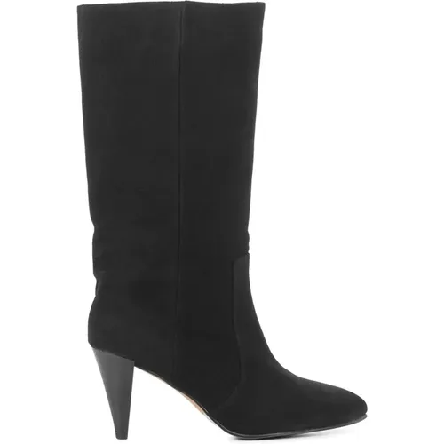 Schwarze Stiefel , Damen, Größe: 39 EU - Toral - Modalova