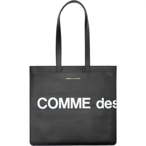 Tote Bags, unisex, , Size: ONE SIZE Logo Tote Bag - Comme des Garçons - Modalova