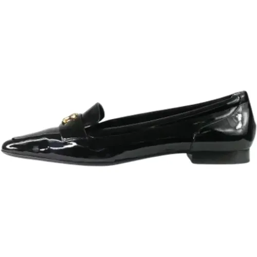 Pre-owned Leather flats , female, Sizes: 5 1/2 UK - Chanel Vintage - Modalova