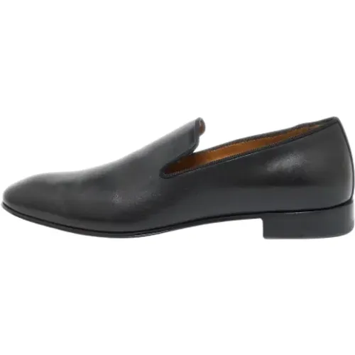 Pre-owned Flats, male, , Size: 6 US Pre-owned Leather flats - Christian Louboutin Pre-owned - Modalova