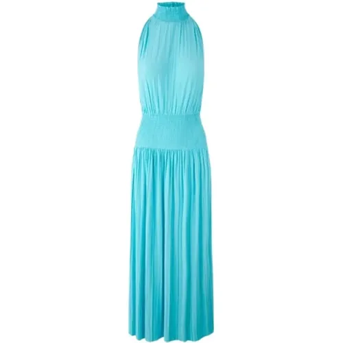 Turquoise Pleated Maxi Dress , female, Sizes: XS, S - Samsøe Samsøe - Modalova