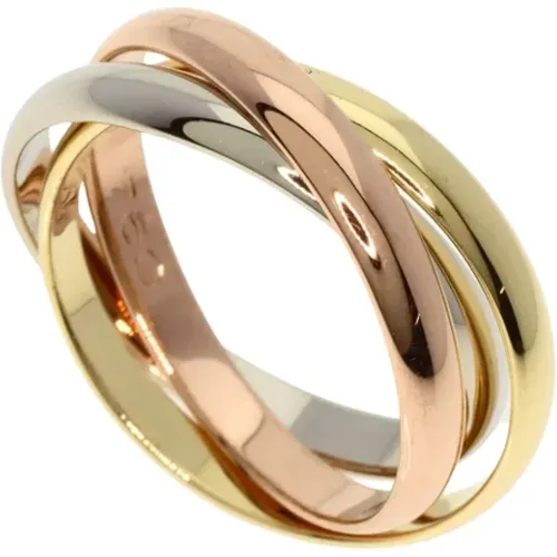 Pre-owned Gold rings , female, Sizes: ONE SIZE - Cartier Vintage - Modalova