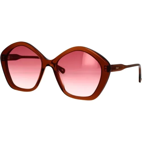 Sunglasses Ch0082S 002 , female, Sizes: 57 MM - Chloé - Modalova