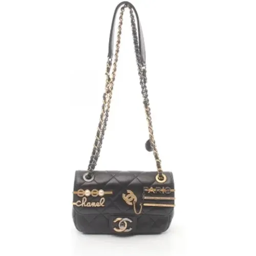 Pre-owned Leather chanel-bags , female, Sizes: ONE SIZE - Chanel Vintage - Modalova