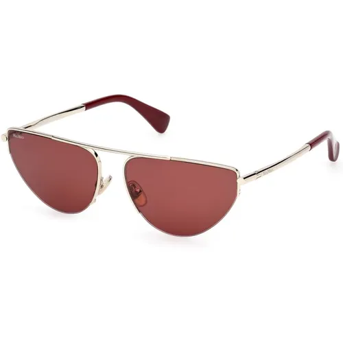 Mm0122 32S Sunglasses , female, Sizes: 58 MM - Max Mara - Modalova