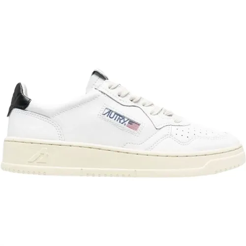 Medalist Low Sneakers In Leather , female, Sizes: 3 UK, 6 UK, 7 UK, 4 UK, 2 UK, 5 UK - Autry - Modalova