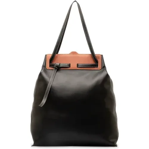 Pre-owned Tote Bags, female, , Size: ONE SIZE Pre-owned Leather totes - Loewe Pre-owned - Modalova