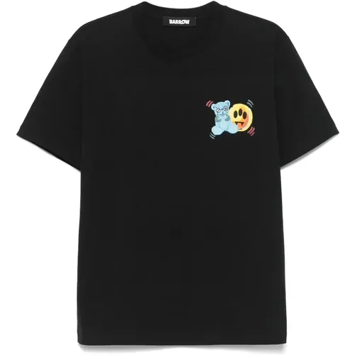 T-Shirts, male, , Size: XL Basic T-Shirt - Barrow - Modalova