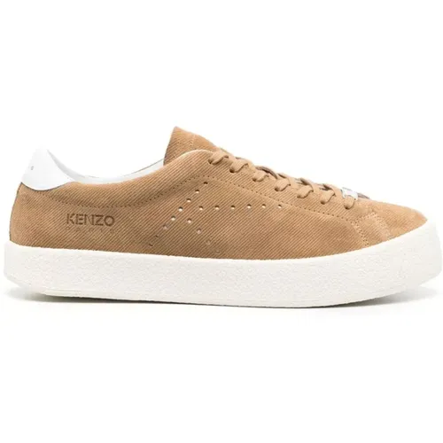 Leather Sneakers , male, Sizes: 11 UK, 7 UK - Kenzo - Modalova