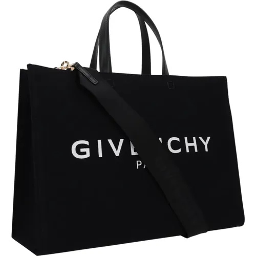 Contrast Logo Tote Bag , female, Sizes: ONE SIZE - Givenchy - Modalova