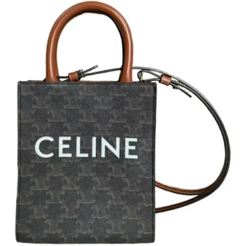 Pre-owned Handbags, female, , Size: ONE SIZE Pre-owned Coated canvas celine-bags - Celine Vintage - Modalova