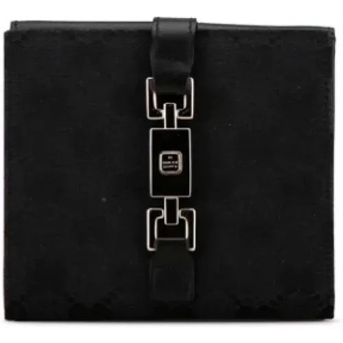 Pre-owned Wallets, female, , Size: ONE SIZE Pre-owned Canvas wallets - Gucci Vintage - Modalova