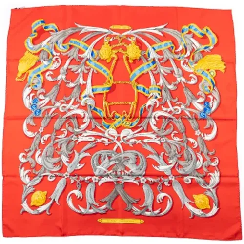 Pre-owned Silk scarves , female, Sizes: ONE SIZE - Hermès Vintage - Modalova