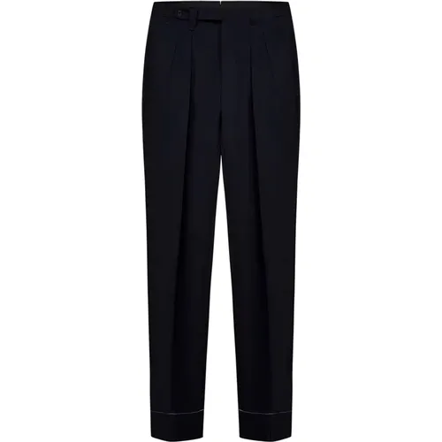 Stretch Wool Trousers Aw24 , male, Sizes: M, XS, XL - Brioni - Modalova