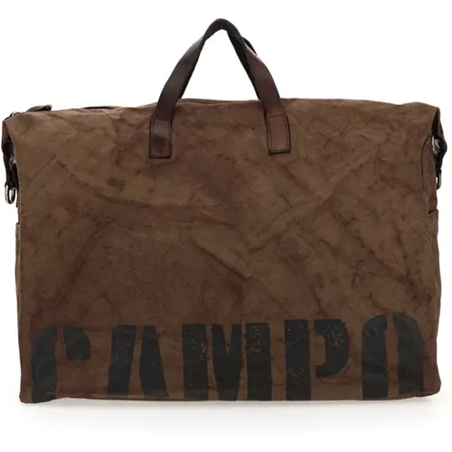 Dark Travel Bag , female, Sizes: ONE SIZE - Campomaggi - Modalova