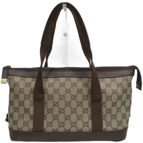 Pre-owned Canvas handbags , female, Sizes: ONE SIZE - Gucci Vintage - Modalova